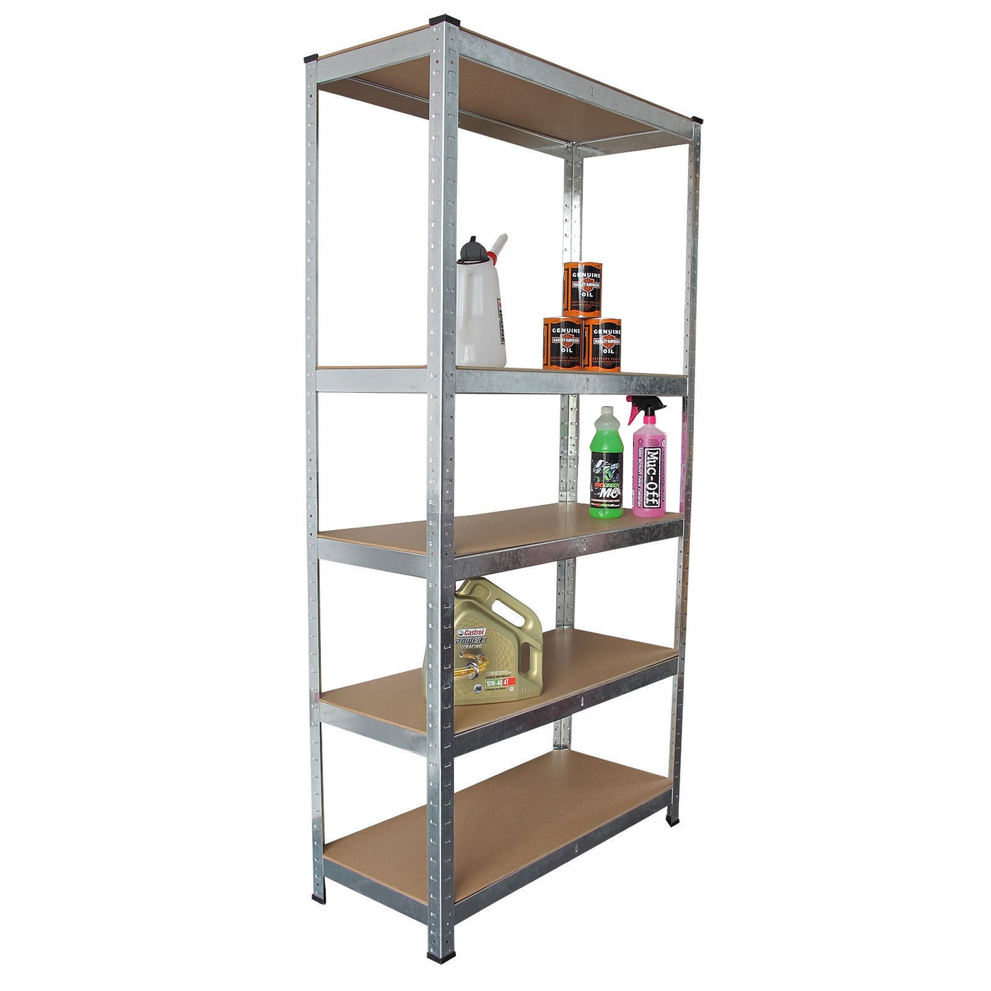 Boltless Shelving Rack 5 Layers 90x40x180 100kg Capacity