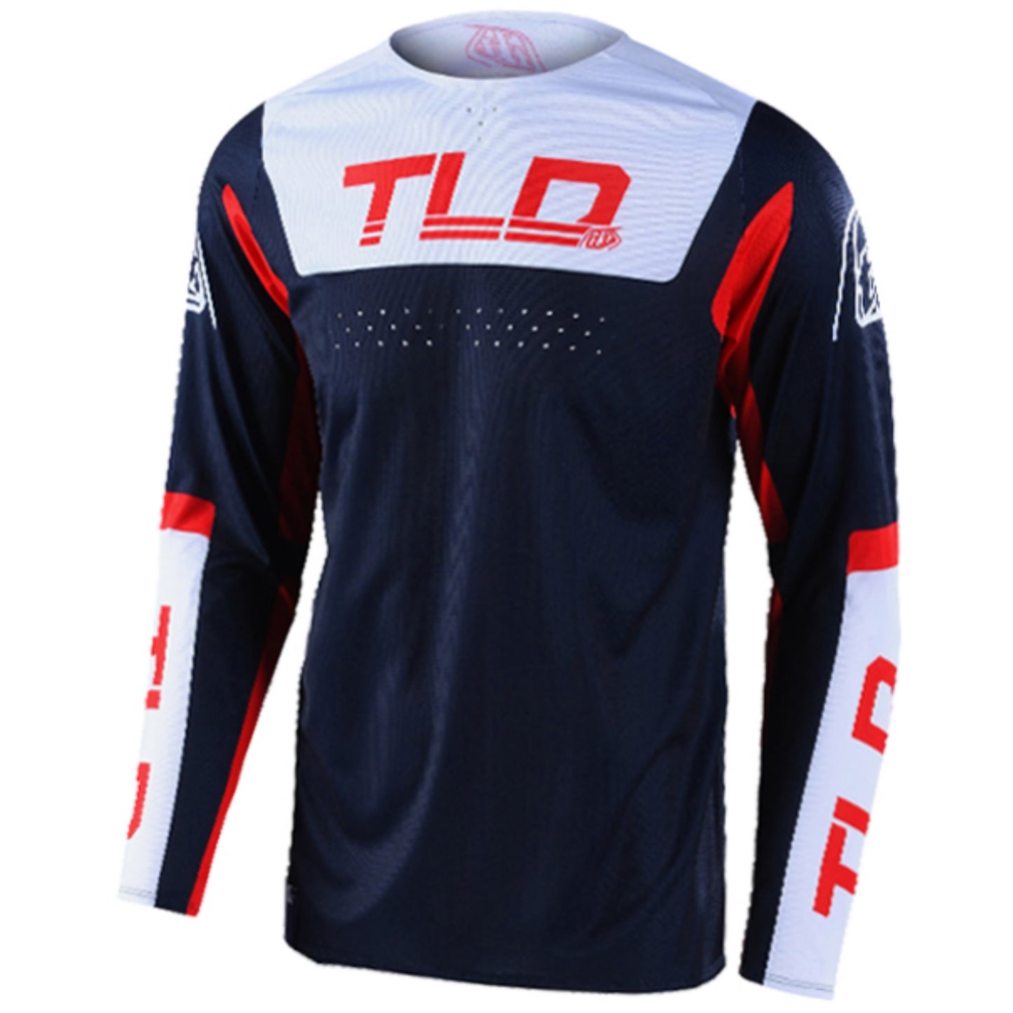 Troy Lee Fractua Jersey Navy Red Large