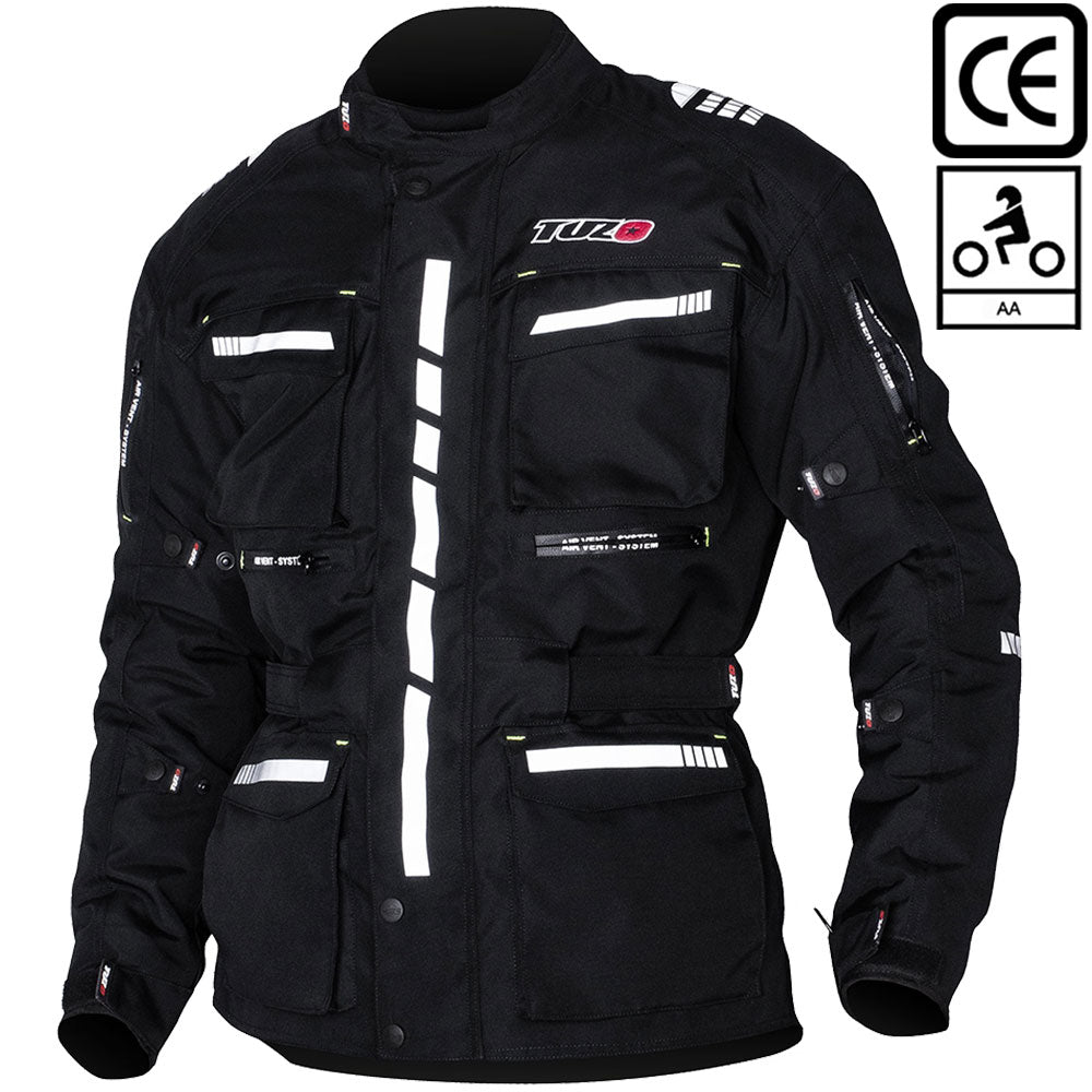 Tuzo Dakar II AA Comfort Jacket Black