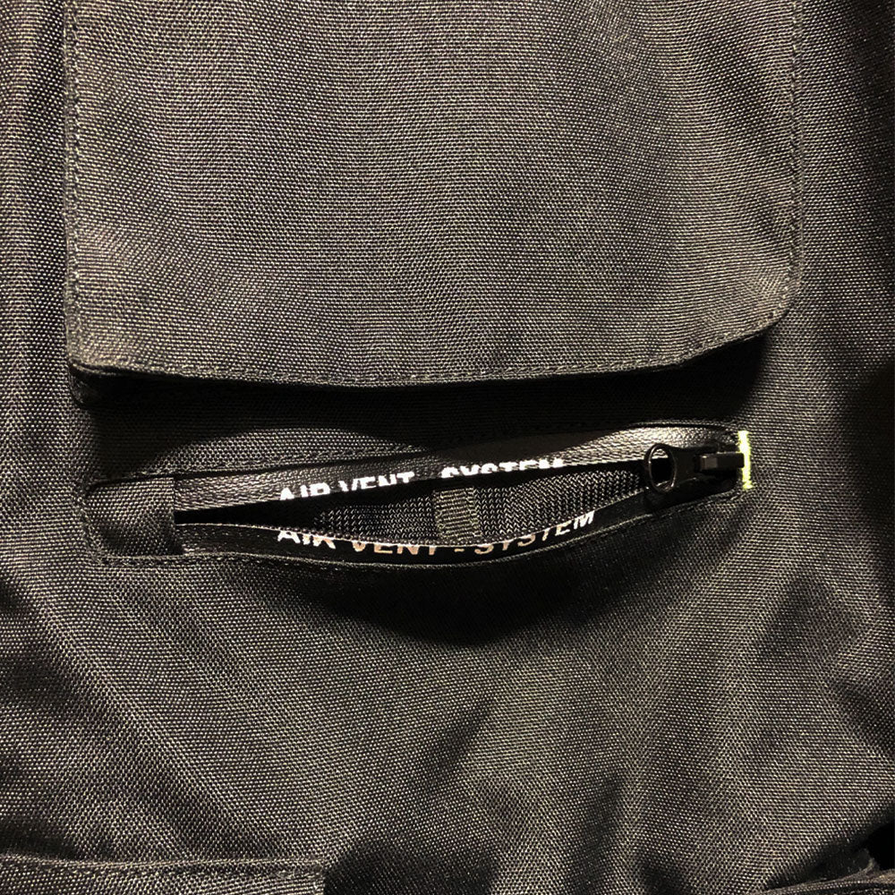 Tuzo Dakar II AA Comfort Jacket Black Fluorescent