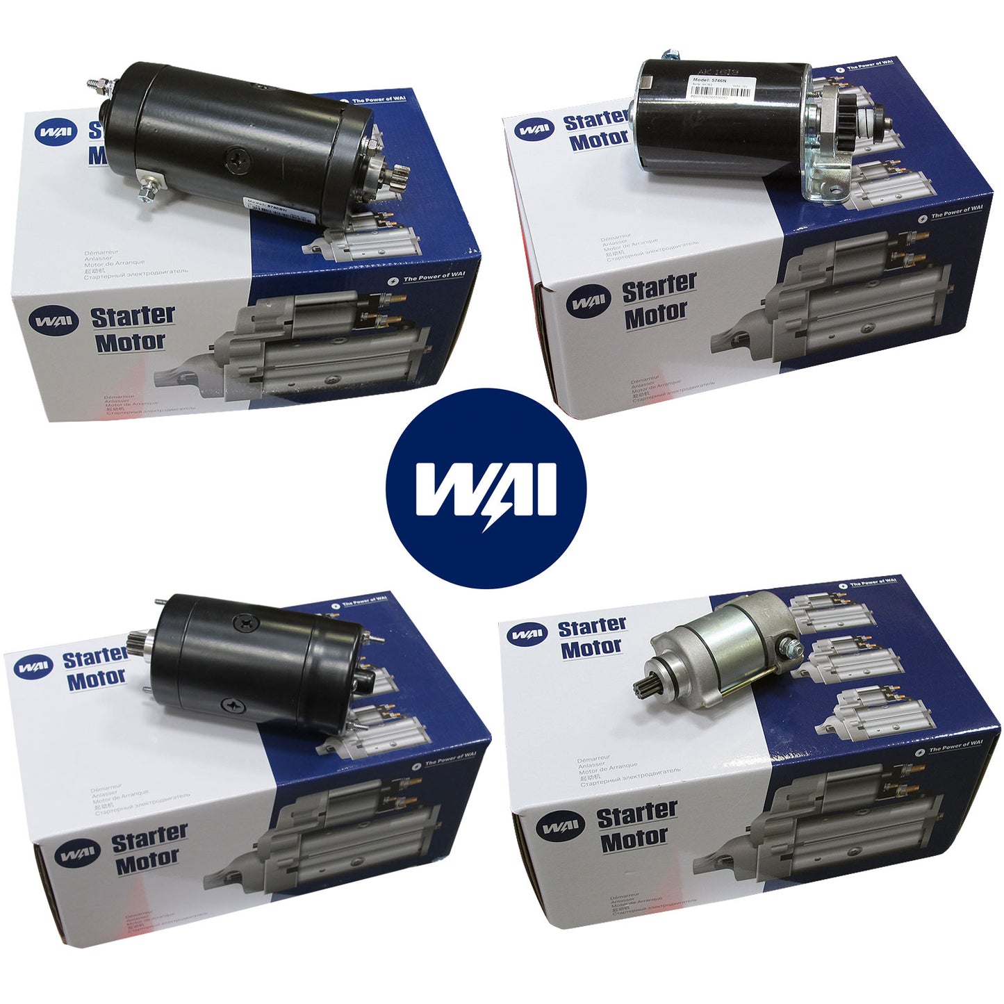 Starter Motor Nippondenso OSGR Black