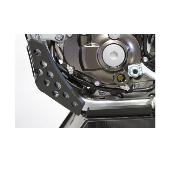 AXP Xtrem HDPE Skid Plate Black WR250F YZ250FX 15-19
