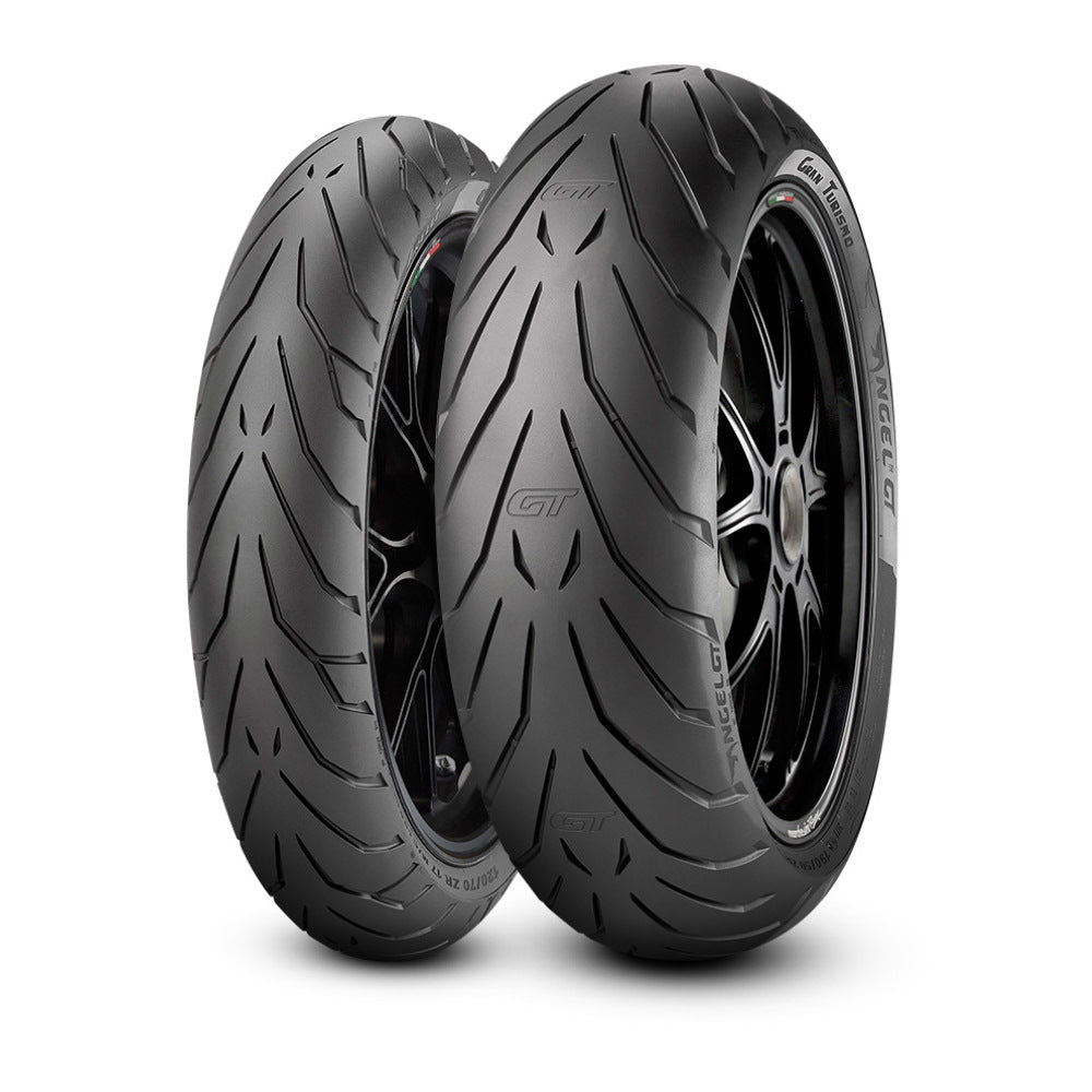 Pirelli Angel GT 120/70ZR17 58W | 180/55ZR17 73W Motorcycle Tubeless Tyre Pair Tubeless