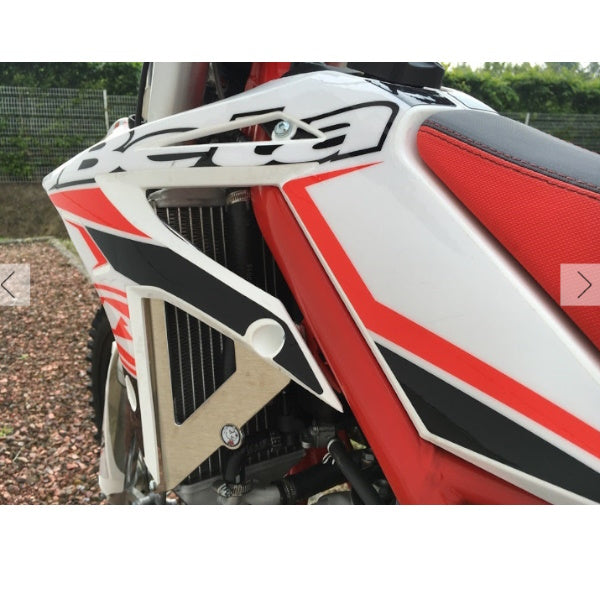 AXP Radiator Braces Black Beta 300 Xtrainer 16-22