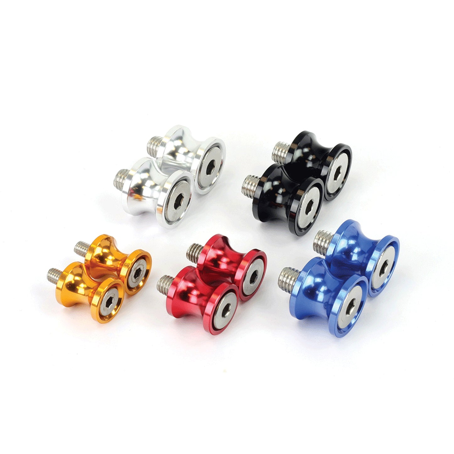 Swing Arm Bobbins 8mm Blue