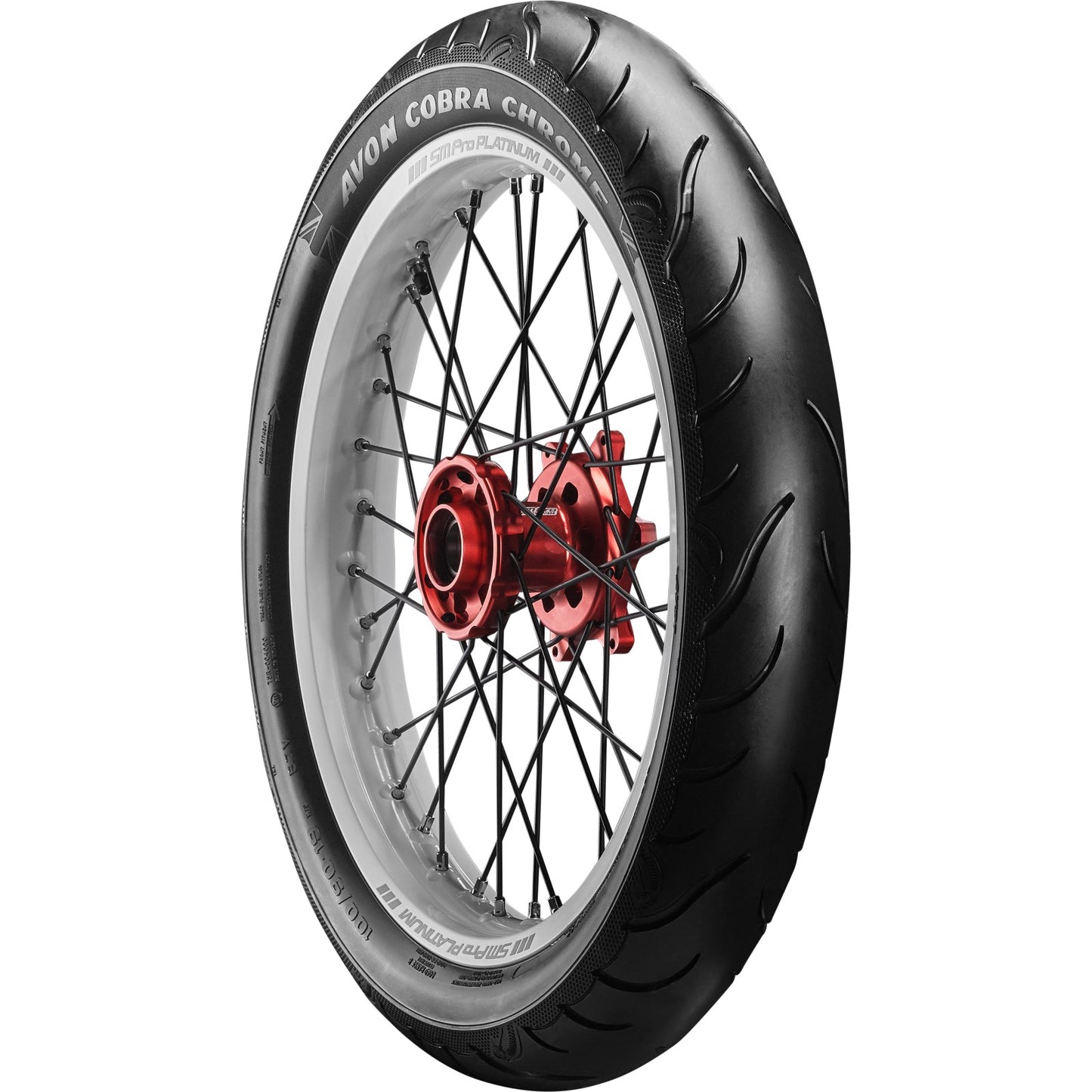 130/70R18 63H TL Avon Cobra Chrome AV91 Front Tyre