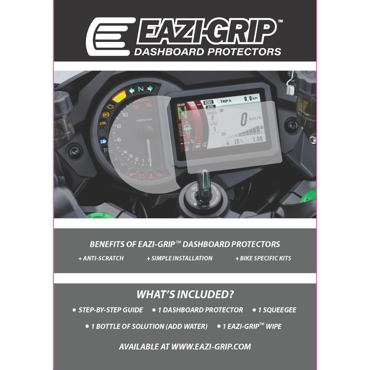 DUCATI MULTISTRADA 1200/S 2010-2014 Eazi-Grip Dashboard Screen Protector