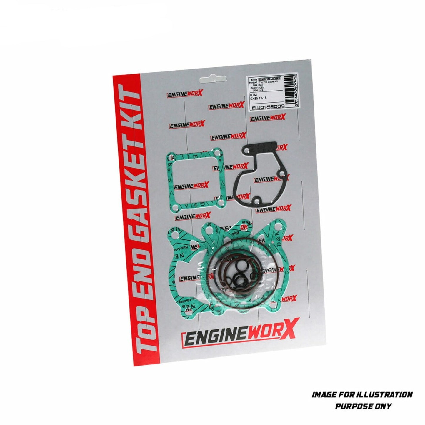 Honda CR500 1985 - 1988 Engineworx Top Gasket Set