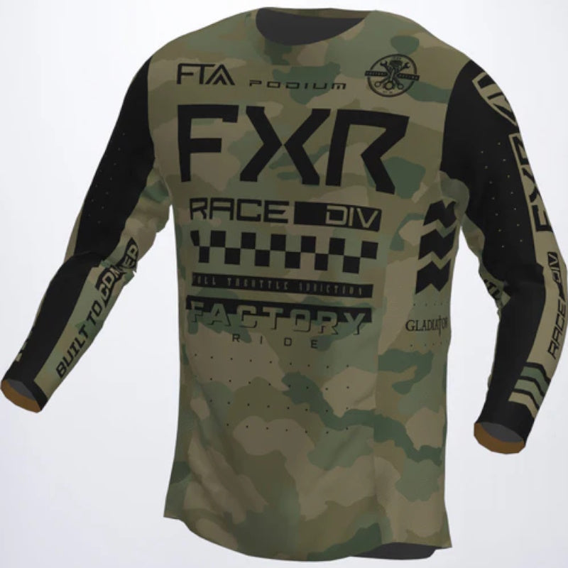 FXR Podium Gladiator Motocross Jersey 23 Camo