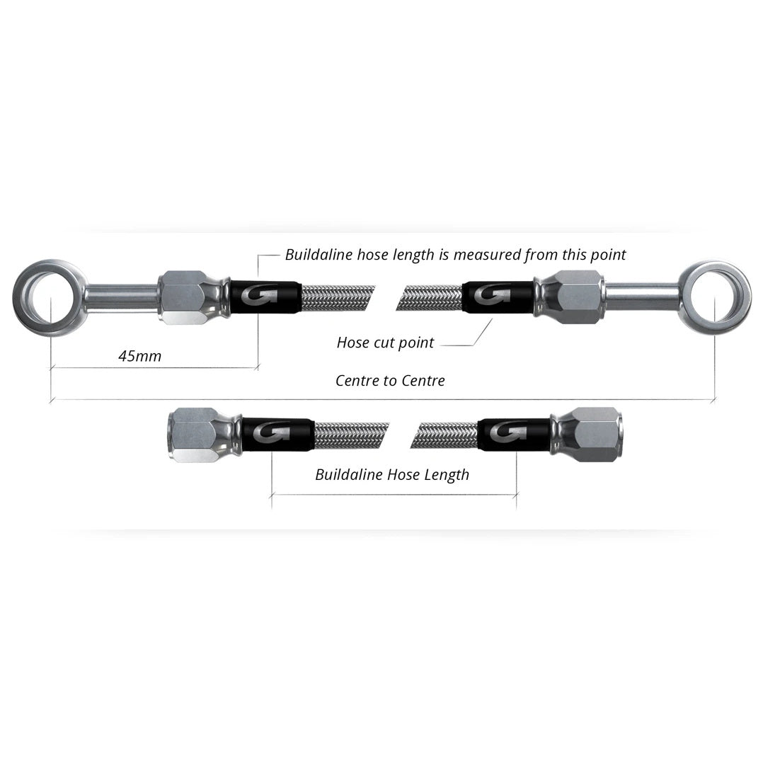 Goodridge Buildaline Hose 200mm Clear