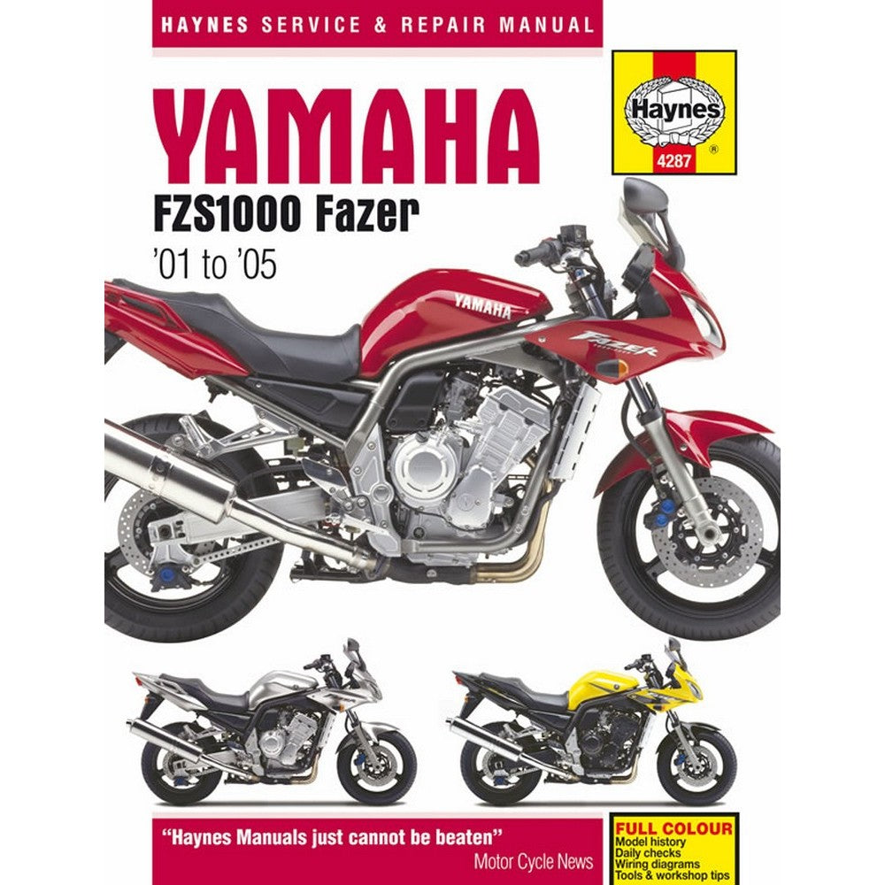 4287 Yamaha FZS1000 Haynes Manual