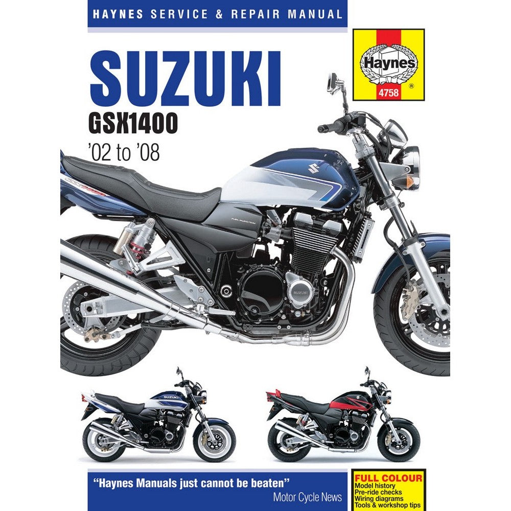 4758 GSX1400 02-07 Haynes Manual