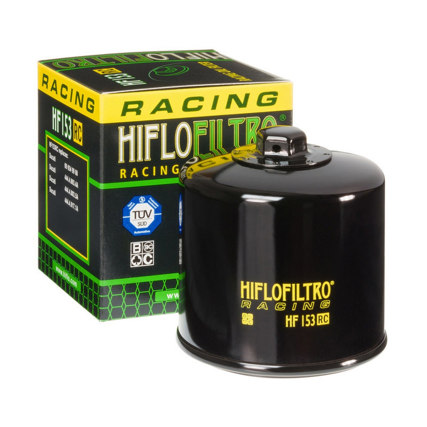 HF153RC Racing Oil Filter Cannister Black