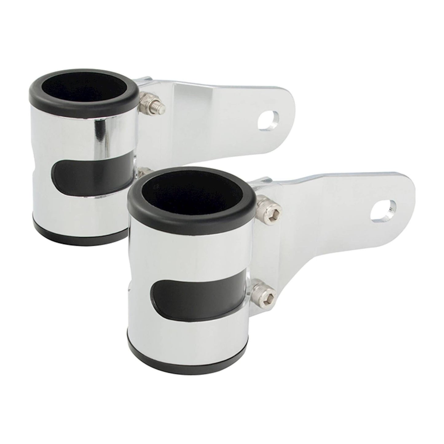 High Chrome Headlight Bracket 33-37mm