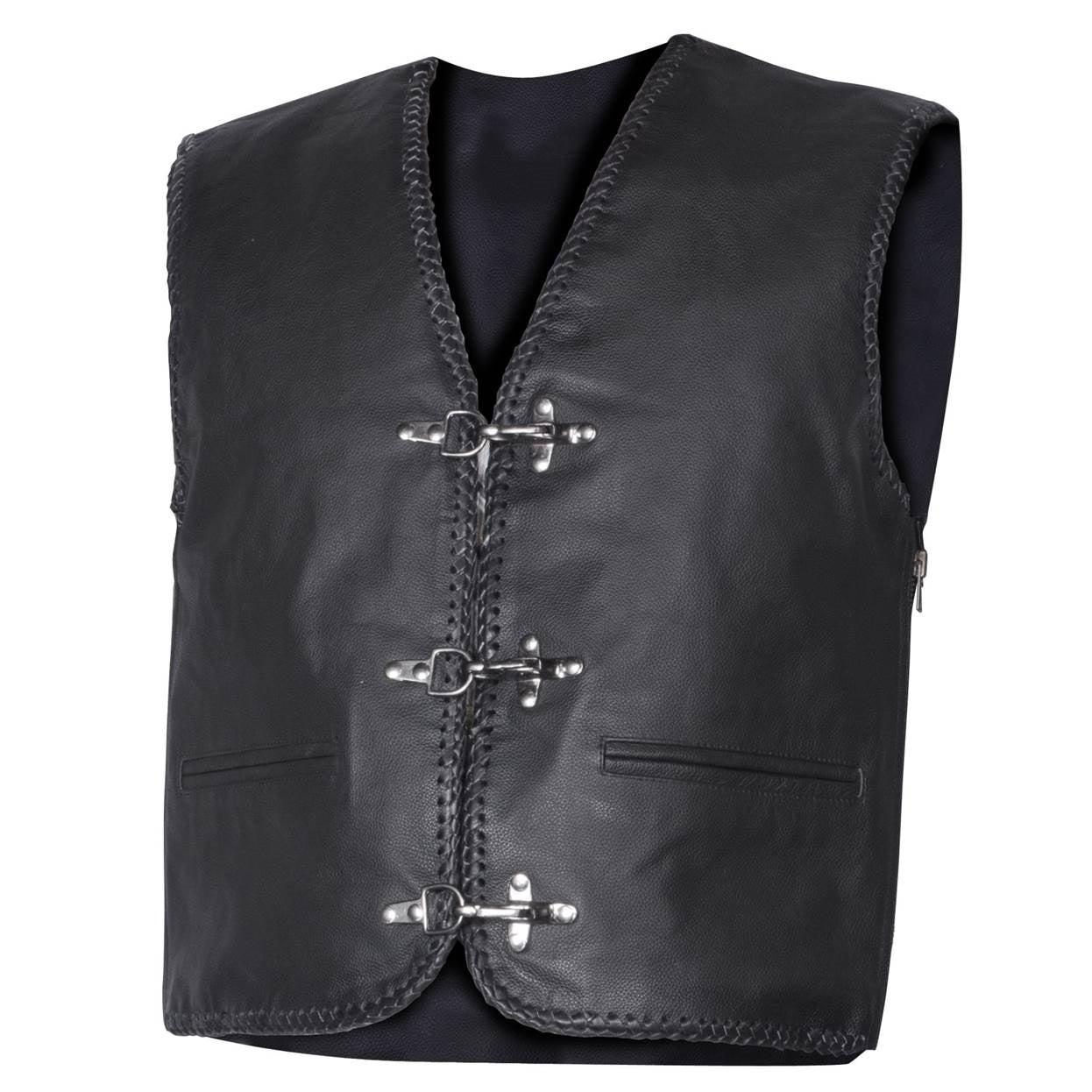 Tuzo Hook Leather Waistcoat