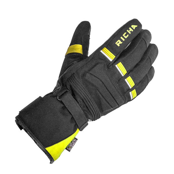 Richa Peak Gloves Black/Fluo