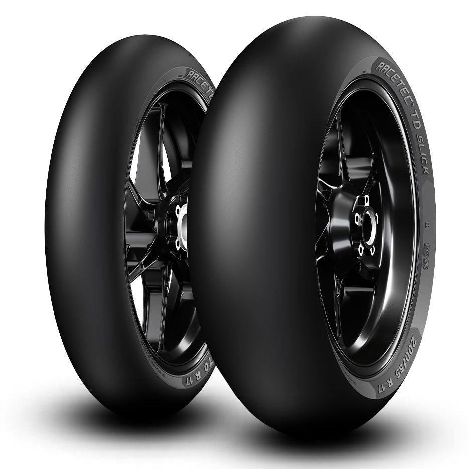 120/70 190/55 R17 NHS TL Metzeler Racetec TD Slick Tyre Pair