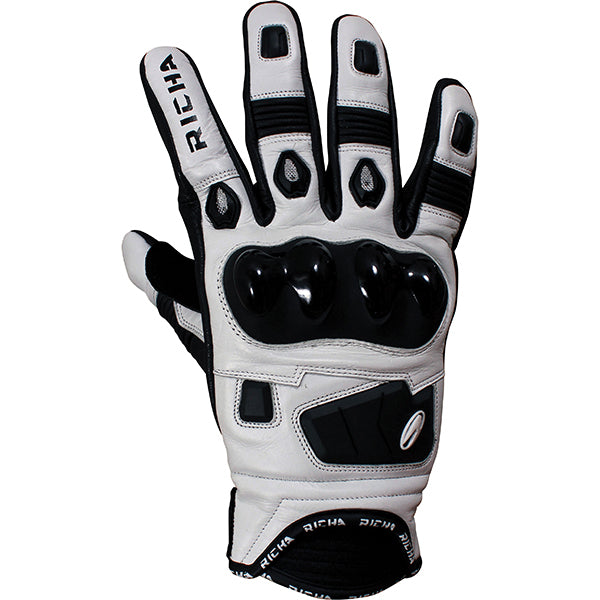 Richa Rock Gloves Black/White