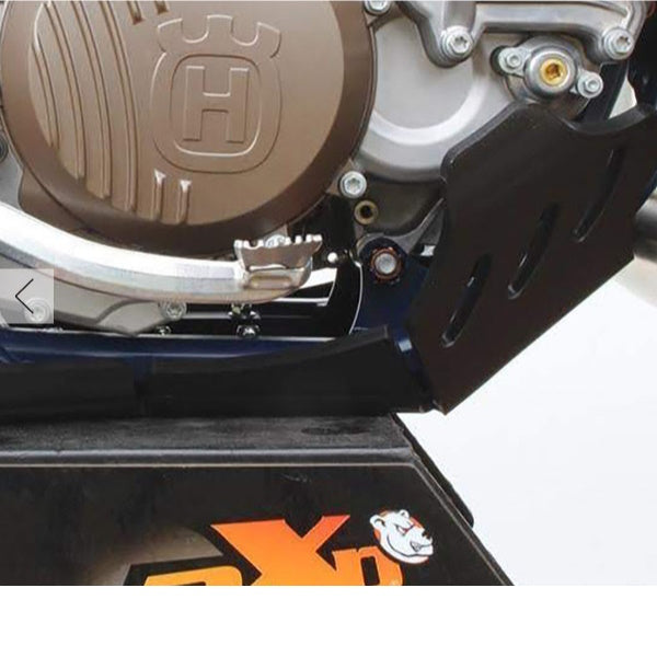 AXP Xtrem HDPE Skid Plate Black SX250/300 19-22