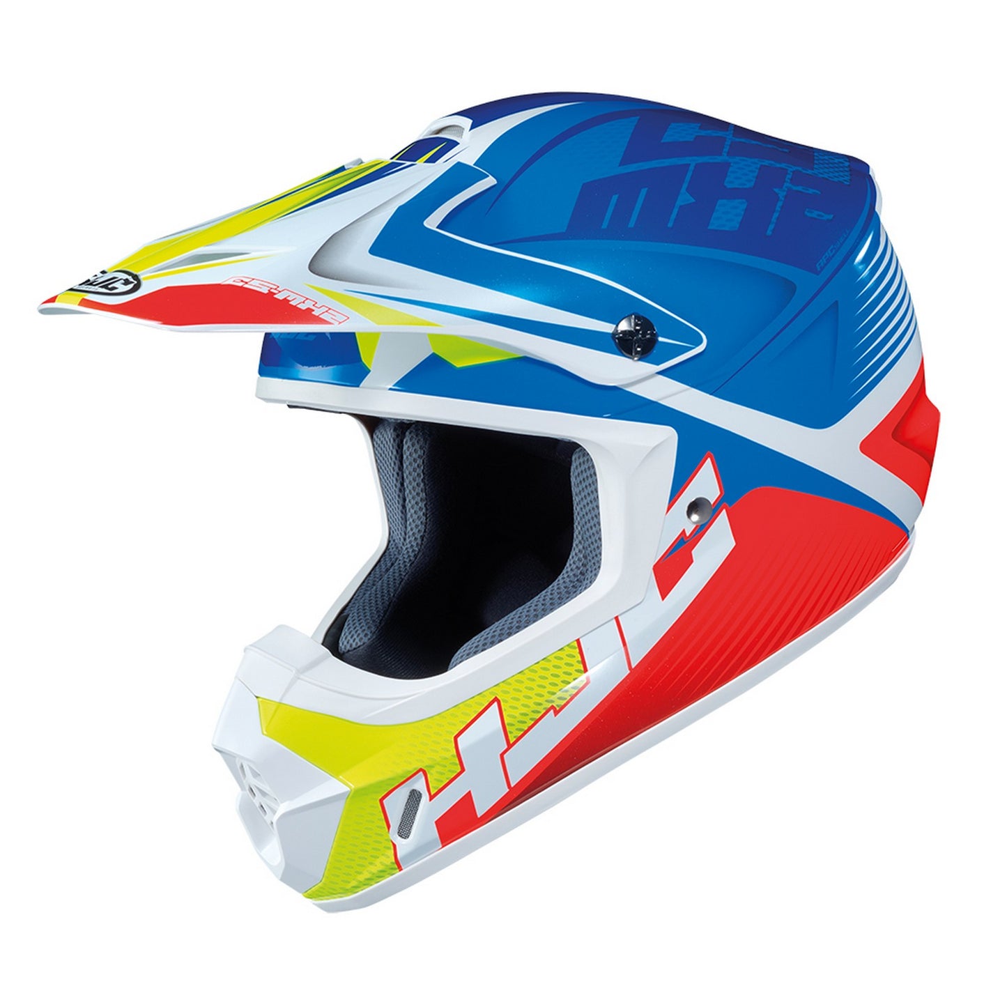 HJC CS-MX II Ellusion MC23 BWF Motocross Helmet