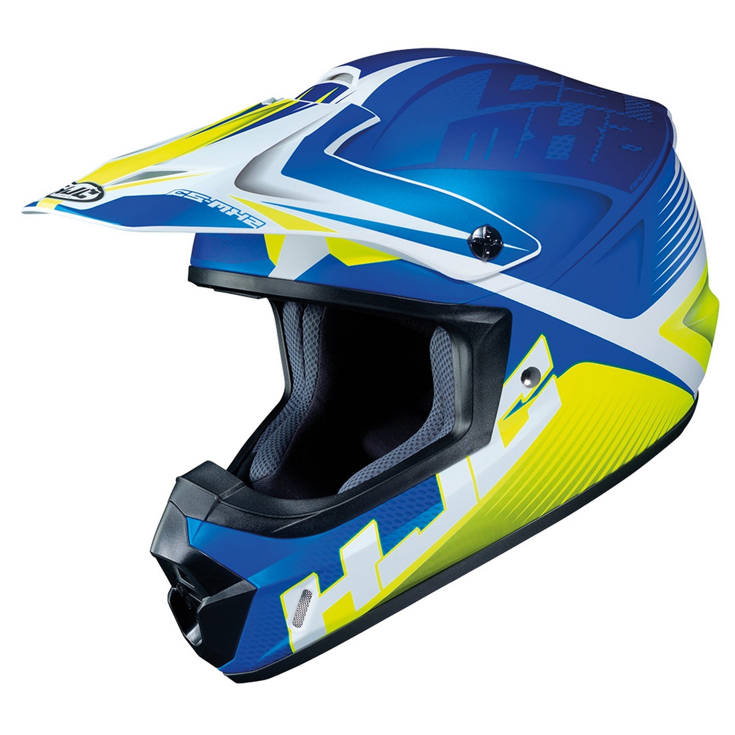 HJC CS-MX II Ellusion MC2SF Blue Motocross Helmet