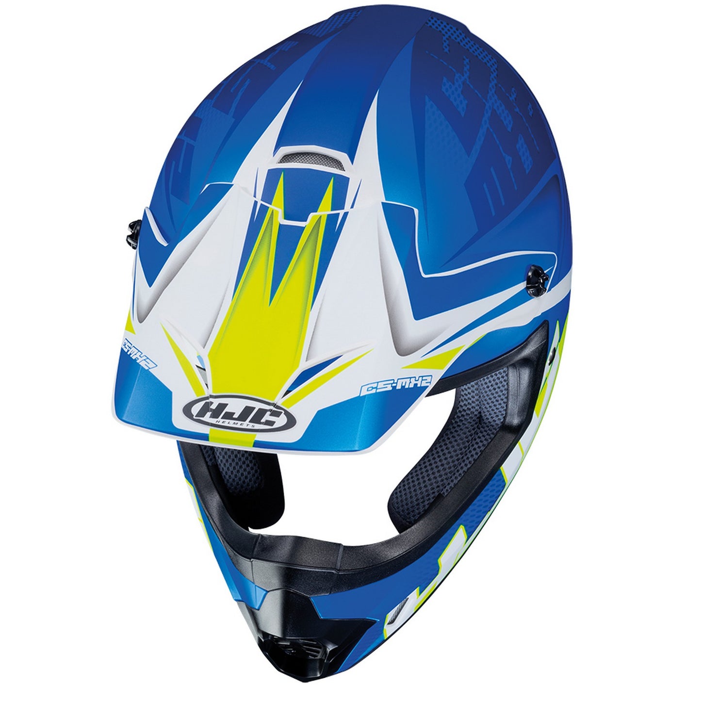 HJC CS-MX II Ellusion MC2SF Blue Motocross Helmet