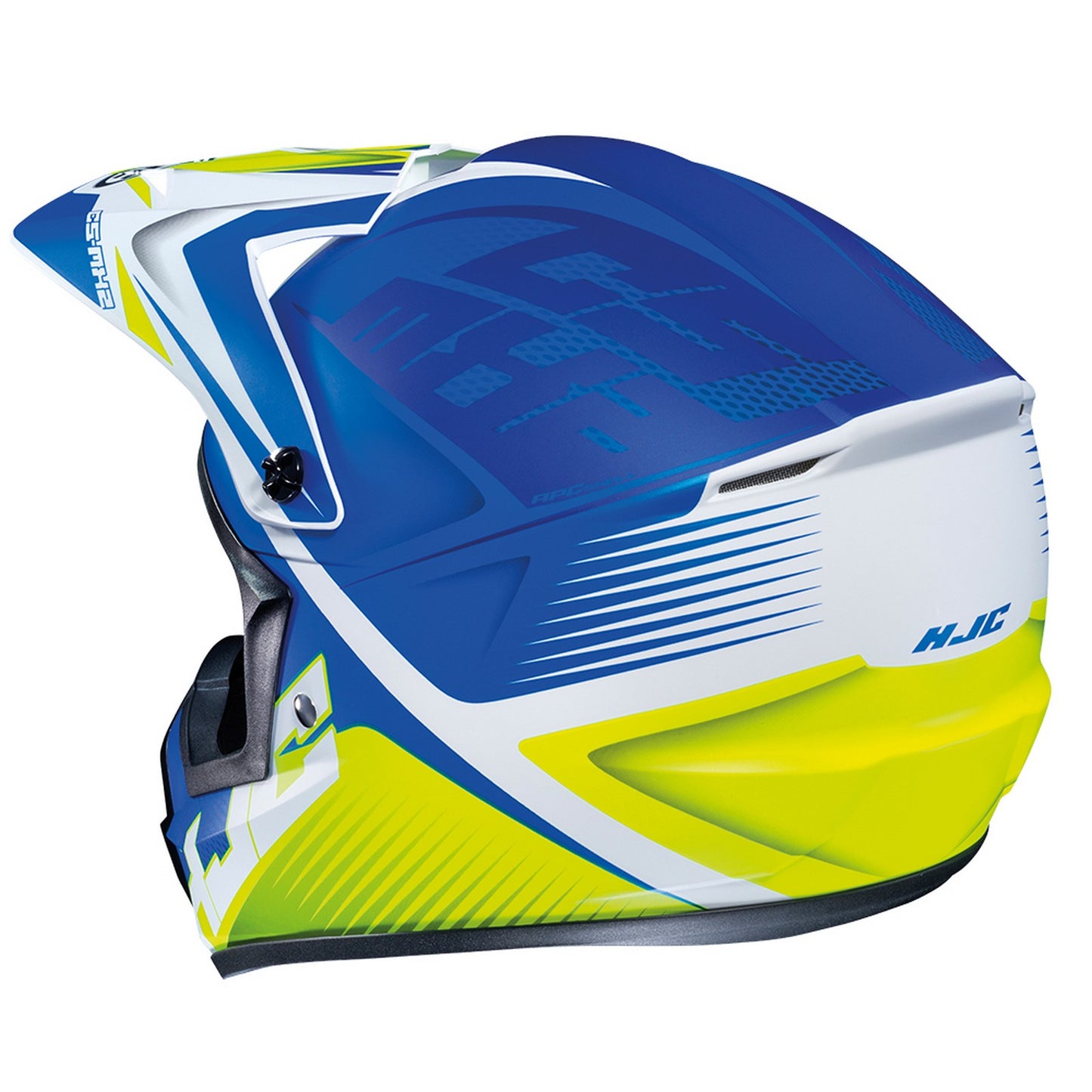 HJC CS-MX II Ellusion MC2SF Blue Motocross Helmet