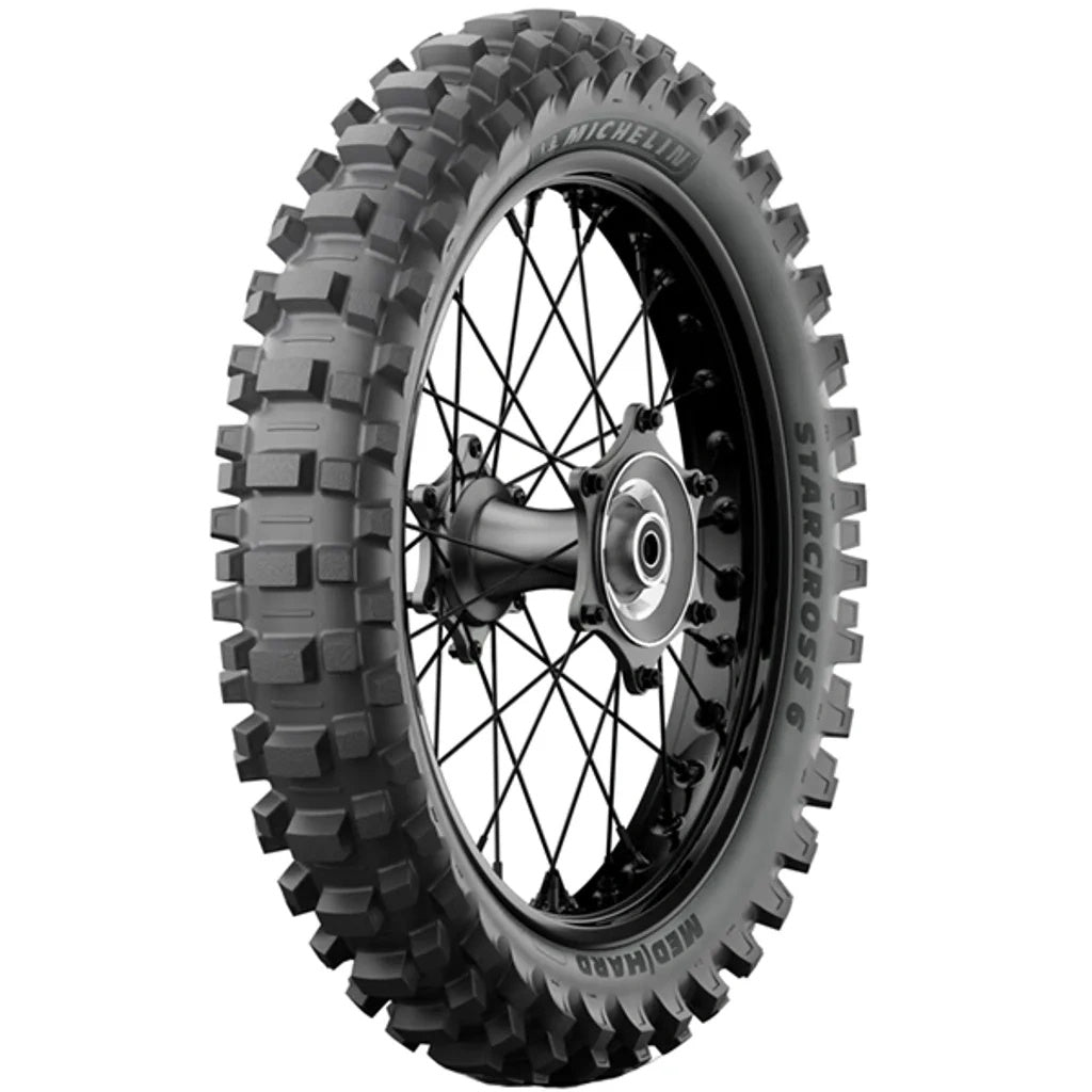 120/80-19 63M TT Michelin Starcross 6 Medium Soft Rear Tyre