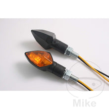 Mini Ind Kite Short Blk Amber Lens