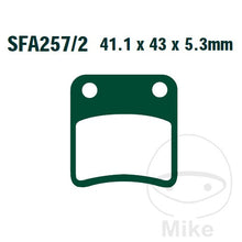 SFA257/2 EBC Organic Scooter Brake Pads