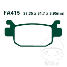 SFA415 HH EBC Double-H Scooter Sintered Brake Pads