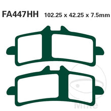 FA447 HH EBC Double-H Sintered Brake Pads