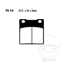 FA063 HH EBC Double-H Sintered Brake Pads