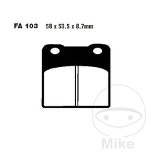 FA103 HH EBC Double-H Sintered Brake Pads