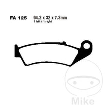 FA125 R EBC ATV & Dirt Sintered Brake Pads