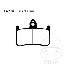 FA187 HH EBC Double-H Sintered Brake Pads