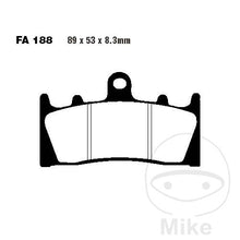 FA188 EBC Standard Organic Brake Pads
