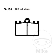 FA180 HH EBC Double-H Sintered Brake Pads