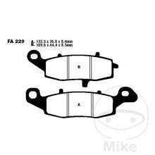FA229 HH EBC Double-H Sintered Brake Pads