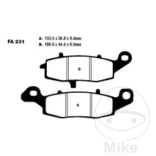 FA231 HH EBC Double-H Sintered Brake Pads