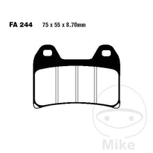 FA244 HH EBC Double-H Sintered Brake Pads