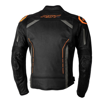 RST S1 Leather Jacket Orange