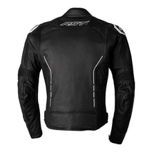 RST S1 Leather Jacket Black White