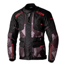 RST Endurance Textile Jacket Black Camo Red