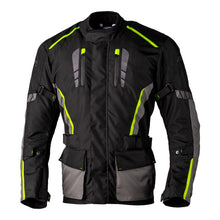 RST Axiom Plus Airbag Jacket Black Grey Flo Yellow