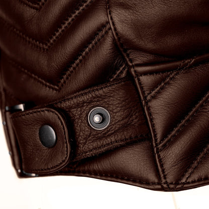 RST Roadster 3 Leather Jacket Brown
