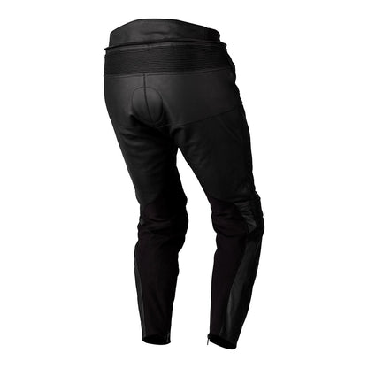 RST Tour1 Short Leg Leather Jeans Black