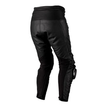 RST S1 Ladies Leather Jeans Black