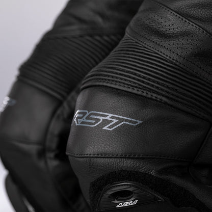 RST S1 Ladies Leather Jeans Black