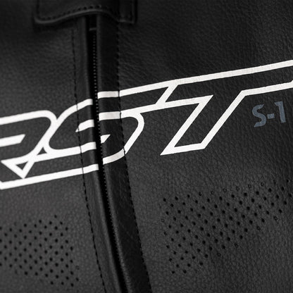RST S1 Ladies Leather Jacket White